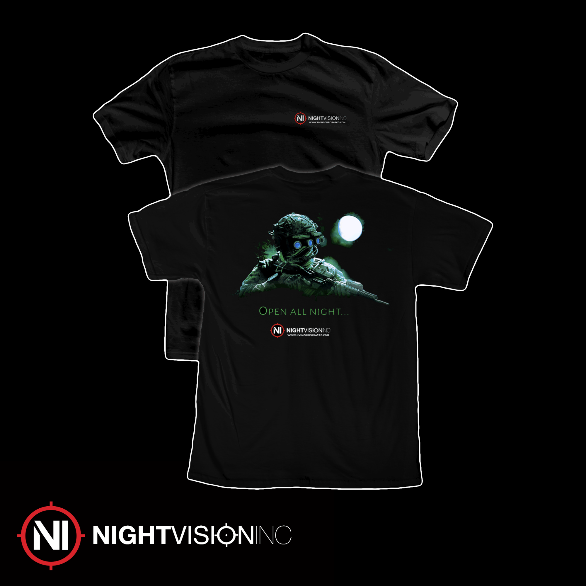 NVINC | "OPEN ALL NIGHT" TEE